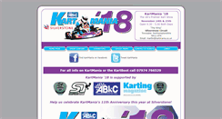 Desktop Screenshot of kartmania.co.uk